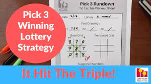 Pick 3 Lottery System Takes The Guessing Out Of The Lottery